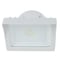 Designers Fountain White Integrated LED Outdoor Line Voltage Security Flood Light with Clear Glass FL2016N40-06 - alternate 5